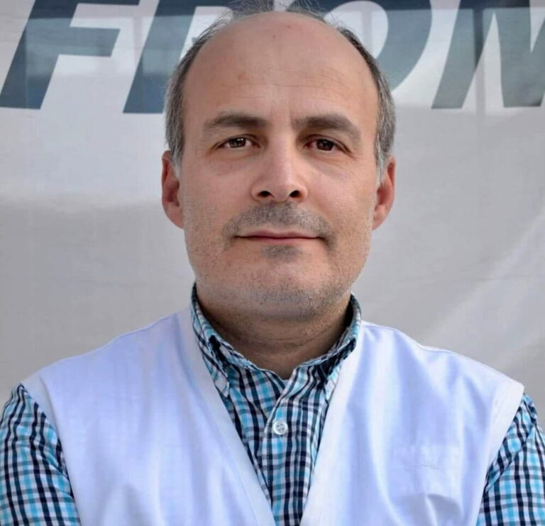 Dr Apostolos Veizis, Executive Director of INTERSOS HELLAS