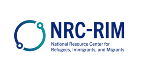 National Resource Center for Refugees Imigrants Migrants NRC-RIM Color Sponsor Logo